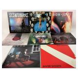 Rock Vinyl Records: Scorpions, Bon Jovi, Def Leppa