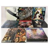 Led Zeppelin, Kiss, Def Leppard Vinyl Records