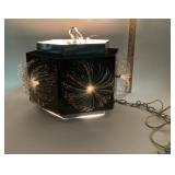 Mid-Century Fiber Optic Hanging Light Fixture