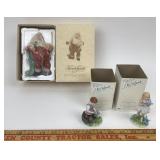 Hallmark Santa Ornament & McClelland John Alice Fi