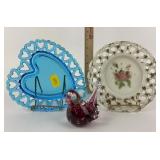 Westmoreland Heart Plate