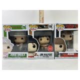 3 Funko Collectible Pops: Stranger Things Robin,