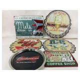 Metal Signs Frozen Custard, Drive In, Carry Out, I