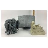 Resin Angel Figurines With Inspirational Text
