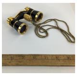 Bushnell Opera Glasses With Gold Trim