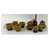 Brown Glazed Ceramic Kitchenware