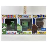 3 Funko Collectible Pops: Outter Pops Sir Isaac