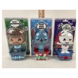 3 Funko Popsies Collectibles : Stitch, Bob Ross,