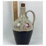 Folk & Family Stoneware Jug With Floral Motif, Han
