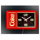 Coca-Cola Electric Wall Clock