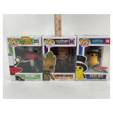 3 Funko Collectible Pops: Aaahh! Real Monsters