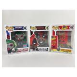 3 Funko Collectible Pops: Fruity Pebbles, Barista