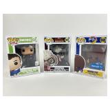 3 Funko Collectible Pops: Deadpool & Wolverine