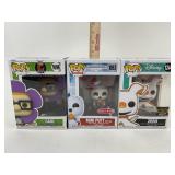 3 Collectible Funko Pops - Ghostbusters &