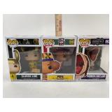 3 Collectible Funko Pops: Beetlejuice Barbara,