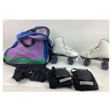 Sure-Grip Super X 6L Roller Skates, Protective Gea