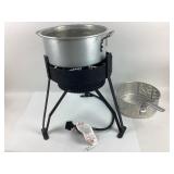 Eastman Outdoors Propane Burner With Pot and Perfo