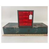 Dunlap Small Parts Metal Cabinet and Divider Box