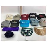 Baseball Hats, Visors, Earmuffs Featuring Logos