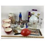 Kitchenware, Glassware, Bowls, Puzzle, Fishing Ree