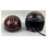 HJC FG-2 Motorcycle Helmets, Burgundy