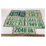 Ohio License Plates, 1973-1974