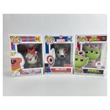 3 Funko Collectible Pops: Outter Pops Poncho Punch