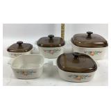 CorningWare Casserole Dishes with Lids