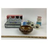 Ceramic Tableware, Glass Trinket Box, Pitcher