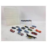 Hot Wheels, Matchbox, Die-Cast Cars With Case