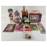 Betty Boop Lunchbox, Clock, Bubble Bath, Mug, Doll