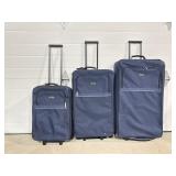 3 piece Jaguar luggage set