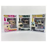 3 Funko Collectible Pops: Polaroid Camera