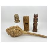 Native American Decor, Totem Pole