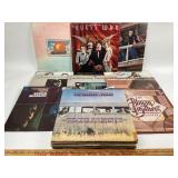 Vinyl Records: Bee Gees, Rod Stewart, The Mamas an