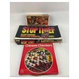 Stop Thief, Chinese Checkers, Scrabble Sentence Cu