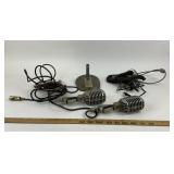 Shure 55S Unidyne Microphones, Stand, Cables