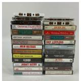 Cassette Tapes Featuring Def Leppard, Elvis Presle