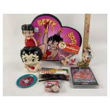 Betty Boop Figurines, Clock, Sunglasses, Ornament