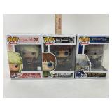 3 Funko Collectible Pops: Megadeth Vic