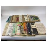 Sheet Music From Early 20th Century