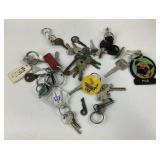 Keychains, Keys, Pug Keyring