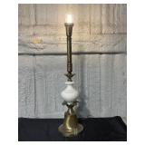 Rembrandt Lamps Brass, Porcelain table lamp