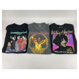 TLC, Diana Ross, & Whitney Houston Band T-shirts