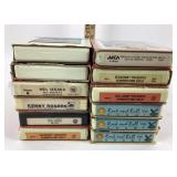 8-Track Tapes Featuring Neil Sedaka, Kenny Rogers,