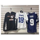 Manning, Romo Jerseys, Ravens Hoodie