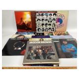 Vinyl Records: Eric Clapton, Rolling Stones, Kenny
