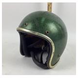 Green Metal Flake Motorcycle Helmet AF 40
