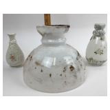 Royal Heritage Bud Vase & Milk Glass; Barber Bottl