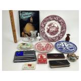 Occupied Japan Bud Vase, 1897 Pocket Planner, Comm